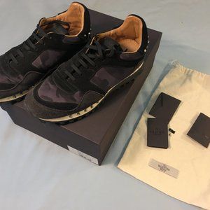 Valentino Garavani Rockstud Camo Trainer Sneaker Mens EU 42
